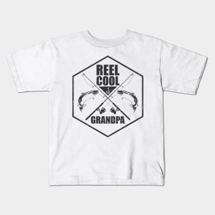 Reel Cool Grandpa Kids T-Shirt